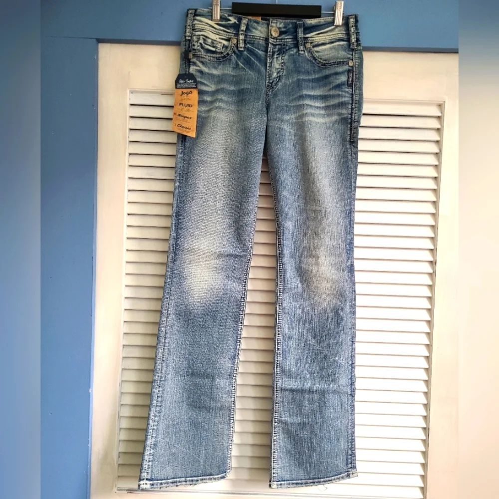 Silver Suki super stretch jeans size 28x31 - Picture 1 of 6